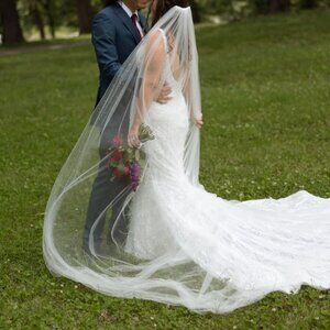 Christie Lauren Pearl Wedding Veil - offers welcome